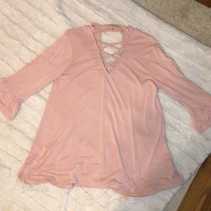 Boutique pink shirt